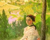 弗雷德里克 巴齐耶 : 村景